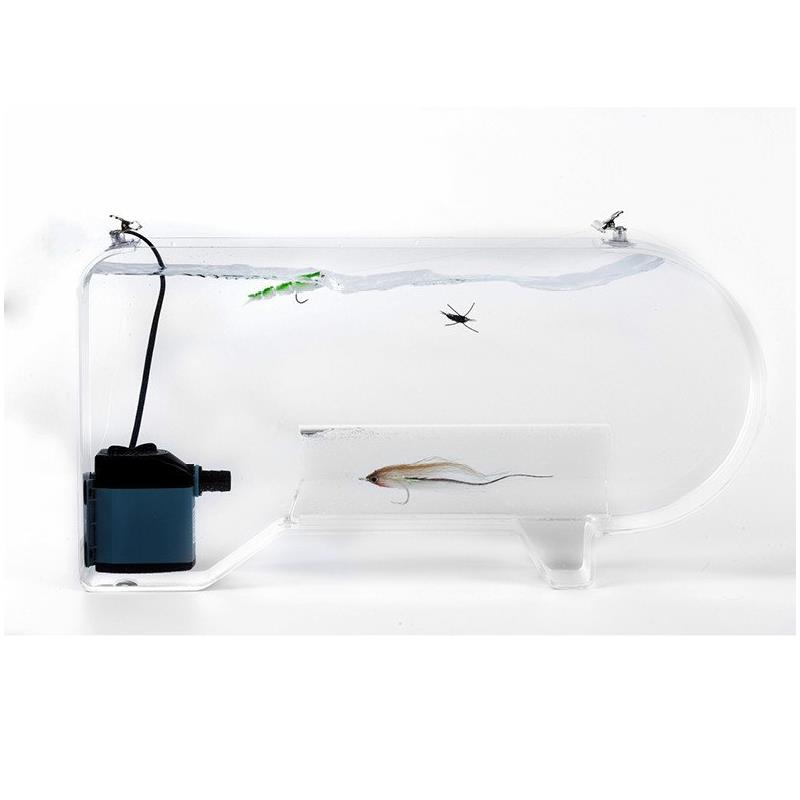 Fish-Skull Fly Tester Test fluene dine i strømmende vann