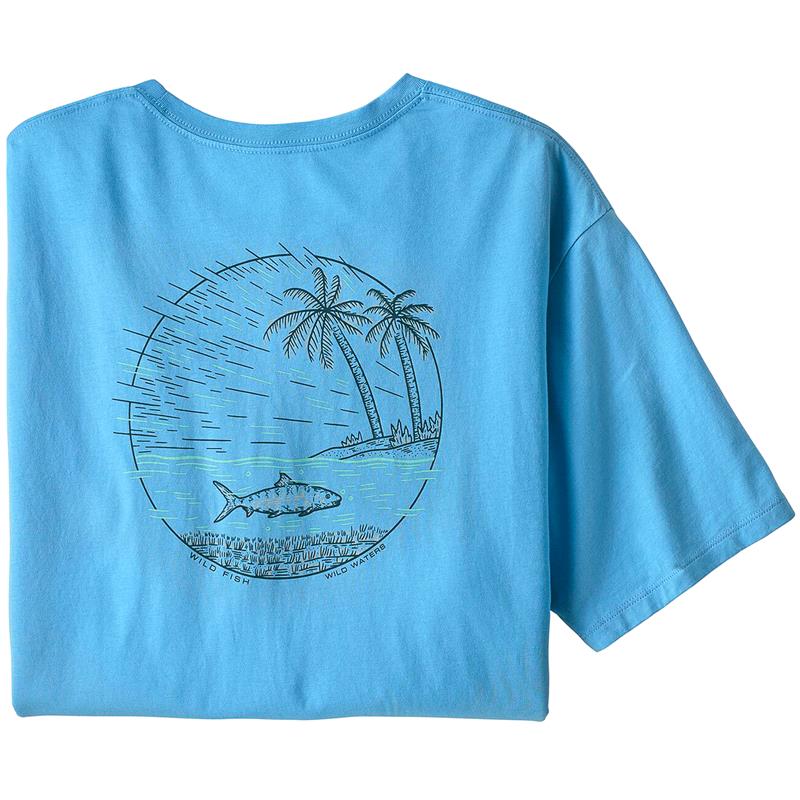Patagonia M's Wild Home Waters L Lago Blue w/Flats