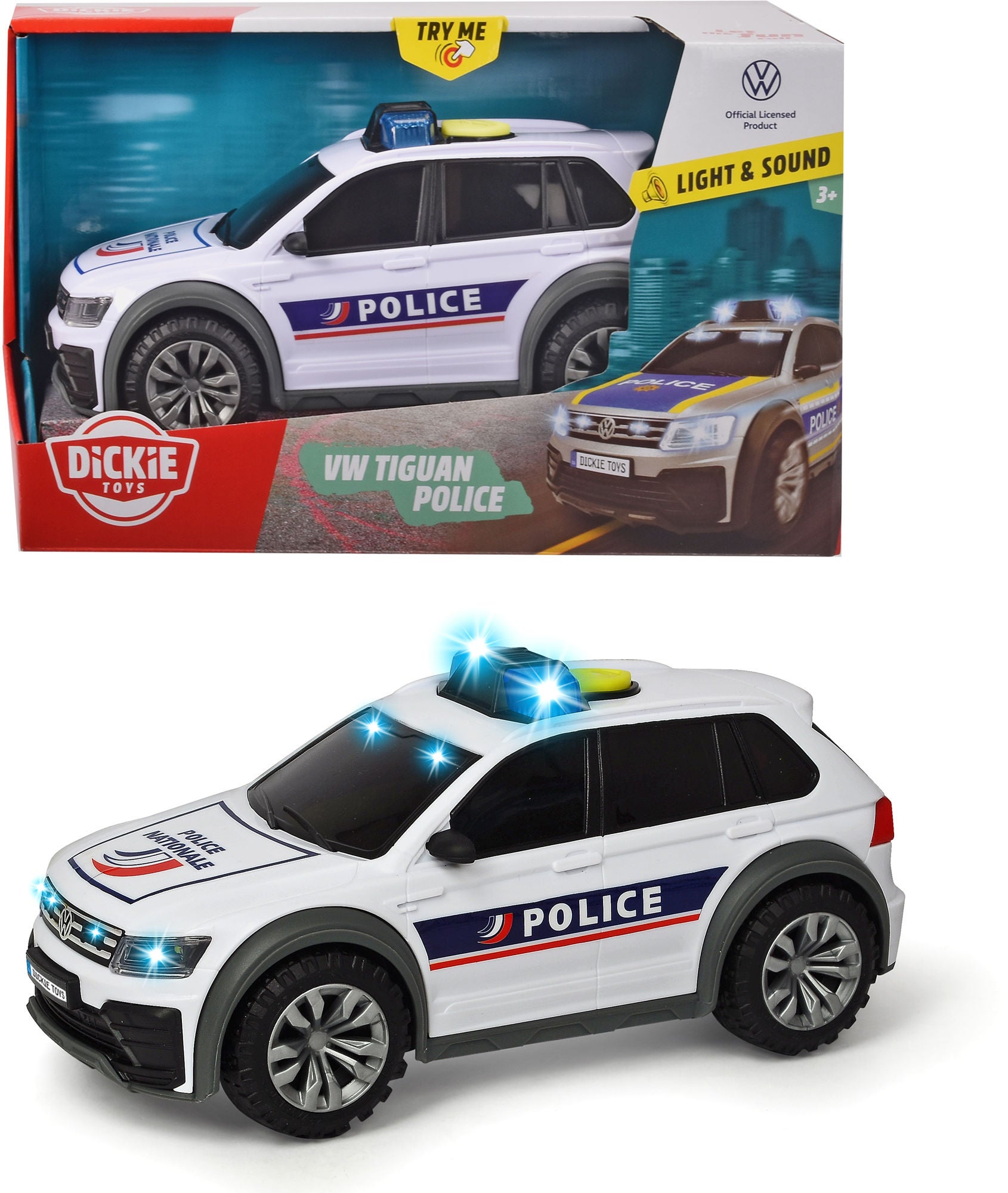 Dickie SOS Volkswagen Tiguan R-Line Politibil