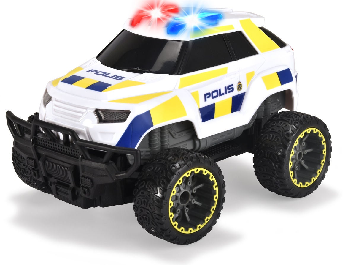 Dickie Radiostyrt Offroad Politibil