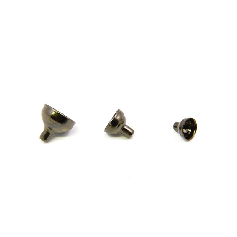 FITS Brass Turbo Tubes Black Nickel L Frödin Flies