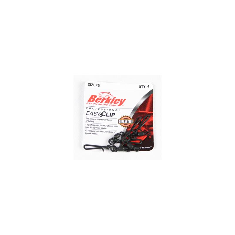 Berkley McMahon Easy Clip Svivel 5 36kg bruddstyrke