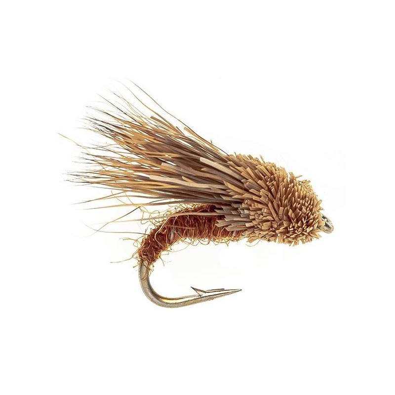 Streaking Caddis dobbel Brun #8 Dobbelkrok flue