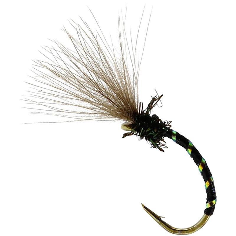 Midge Flash Emerger Black #15 TMC212TR