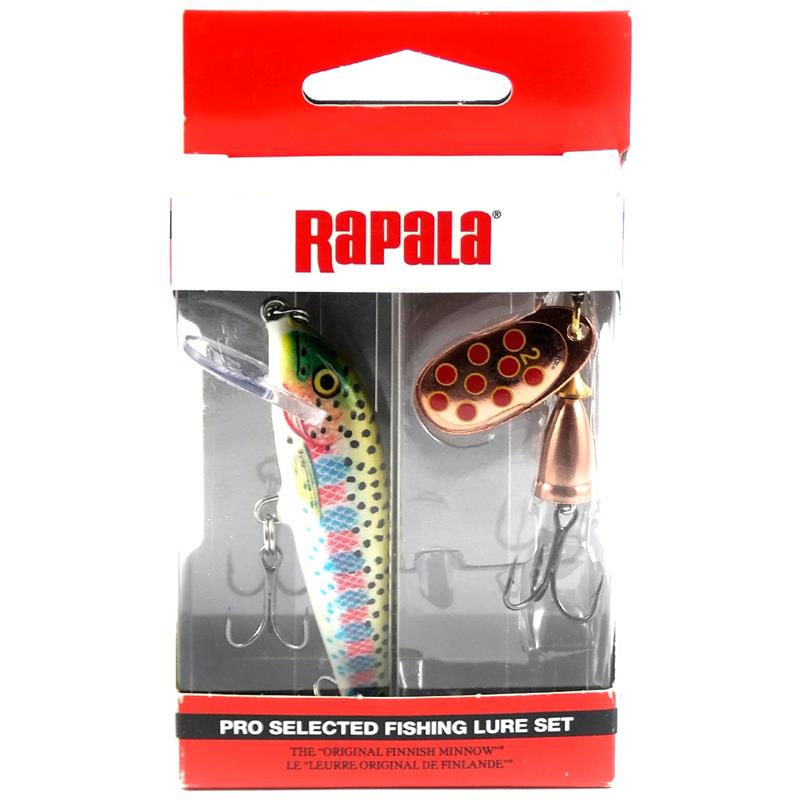 Rapala Best i Test Ørret 2pk CountDown RT / Vibrax Hot Pepper CYR