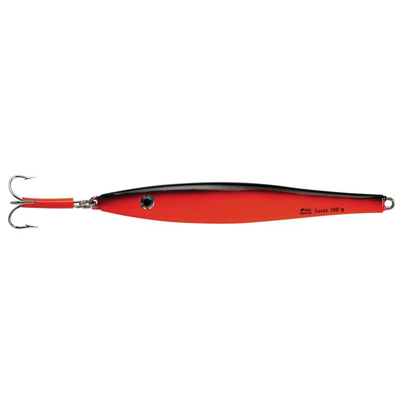 Abu Lucas 400g Orange/Black Kjøp 8 pilker få en gratis slukboks