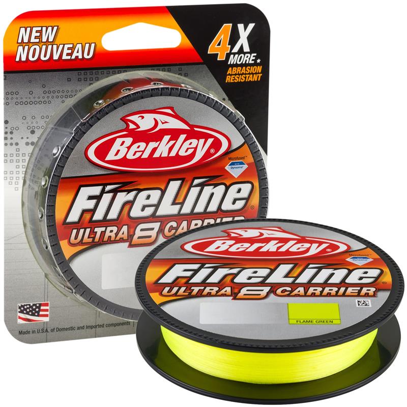 Berkley Fireline Ultra 8 300m 0,12 mm Green - Ny og forbedret superline