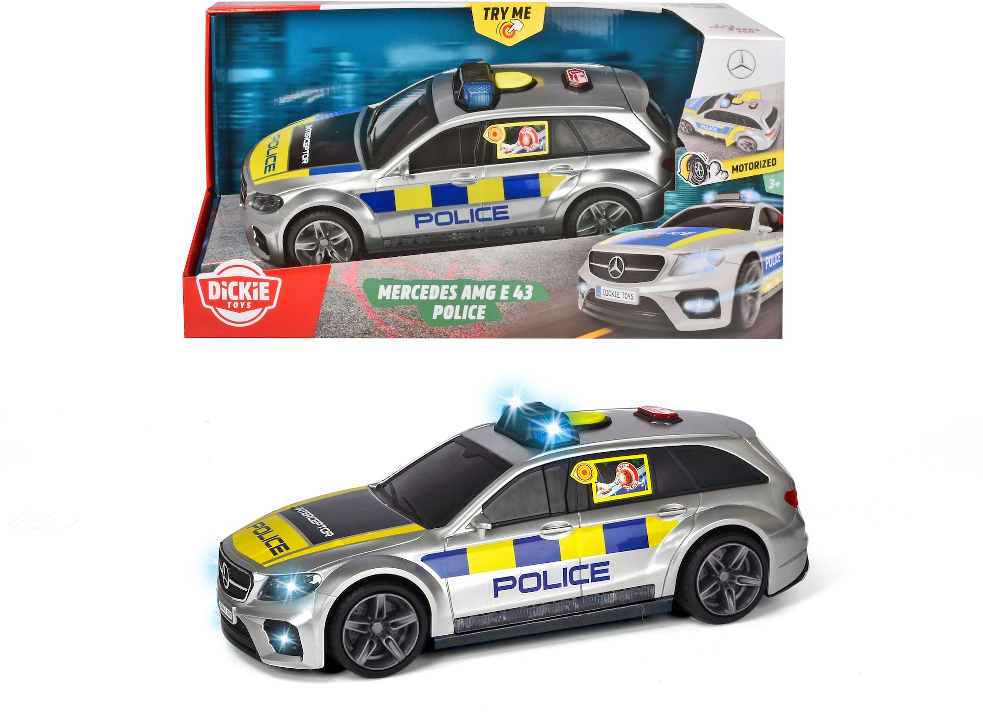 Dickie SOS Mercedes-AMG E43 Politibil - NO
