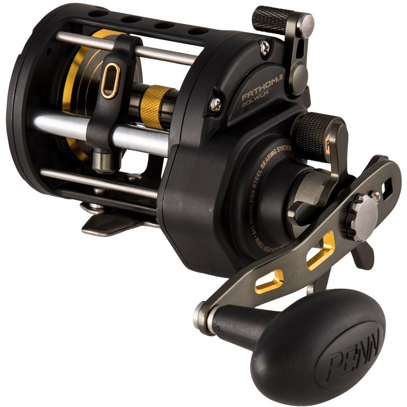 Penn Fathom II 30 LH Level Wind Havfiskesnelle