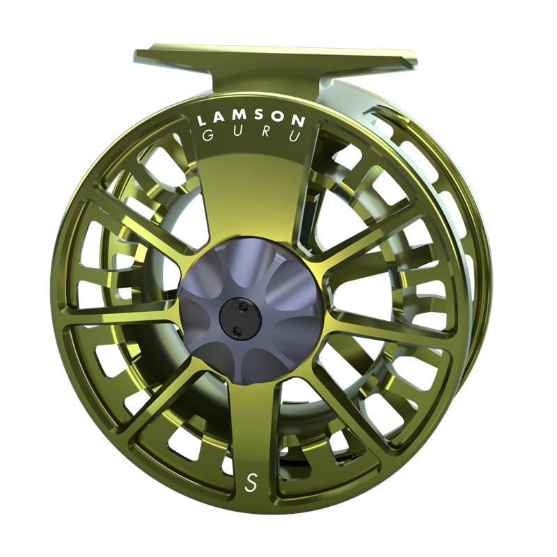 Lamson Guru Reel-9+ Olive Green